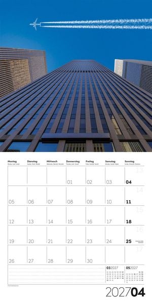 Produktbild: Die Farbe Blau Kalender 2027 - 30x30 - Art12