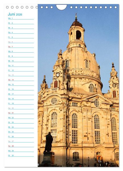 Produktbild: Frauenkirche Dresden (Wandkalender 2026 DIN A4 hoch), CALVENDO Monatskalender