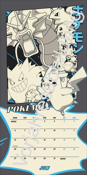 Produktbild: Pok&eacute;mon Broschurkalender 2027