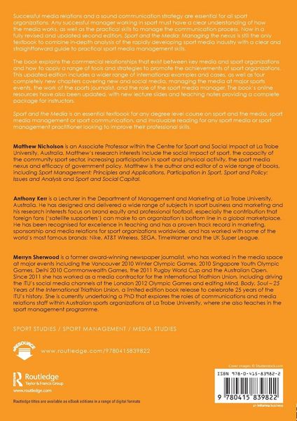 Produktbild: Sport and the Media