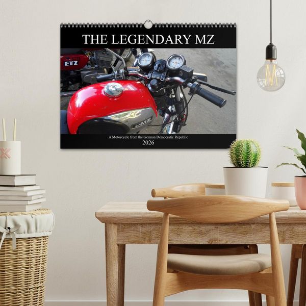 Produktbild: The Legendary MZ (Wall Calendar 2026 DIN A3 landscape), CALVENDO 12 Month Wall Calendar