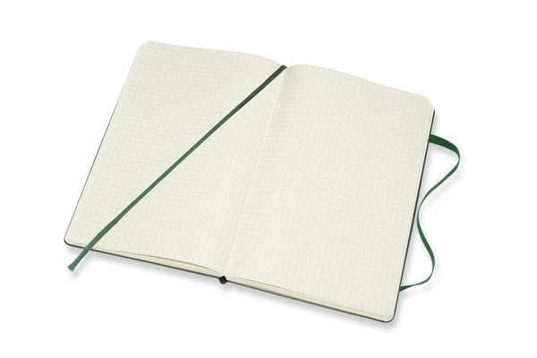 Produktbild: Moleskine Notizbuch Large/A5, Kariert, Myrtengr&uuml;n