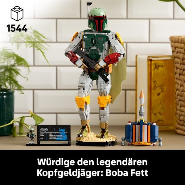 Produktbild: LEGO Star Wars Boba Fett Modellbau f&uuml;r Erwachsene Fans 75455