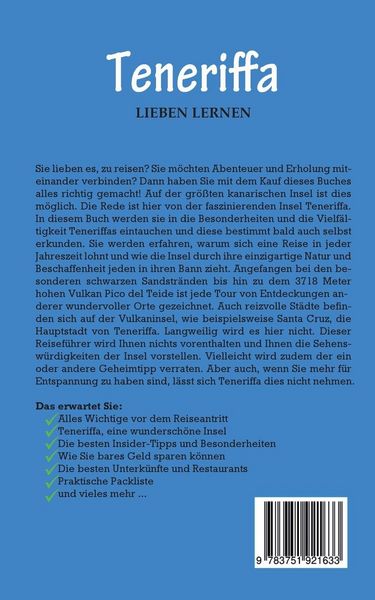 Produktbild: Teneriffa lieben lernen: Der perfekte Reisef&uuml;hrer f&uuml;r einen unvergesslichen Aufe