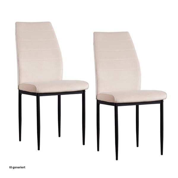 Produktbild: HTI-Living Stuhl Madison Velvet 2er-Set Stuhl Madison Velvet 2er-Set