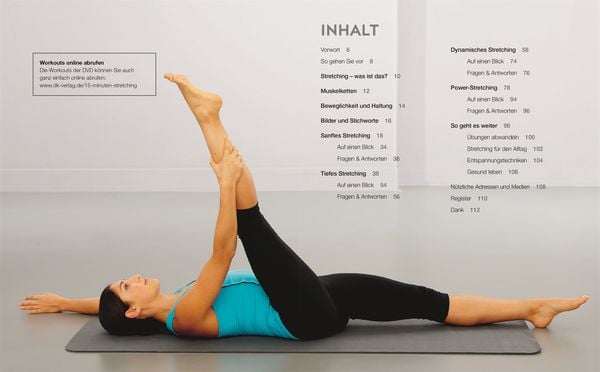 Produktbild: 15 Minuten Stretching f&uuml;r jeden Tag