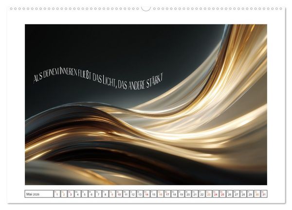 Produktbild: Zeit f&uuml;r Dankbarkeit - Pflege mit Herz (Wandkalender 2026 DIN A2 quer), CALVENDO Monatskalender