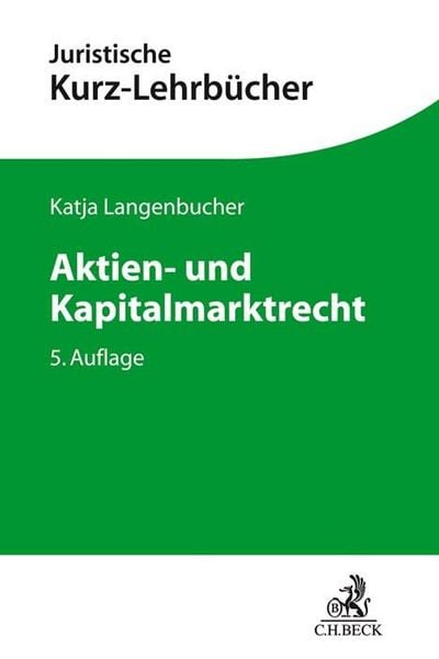 Produktbild: Aktien- und Kapitalmarktrecht