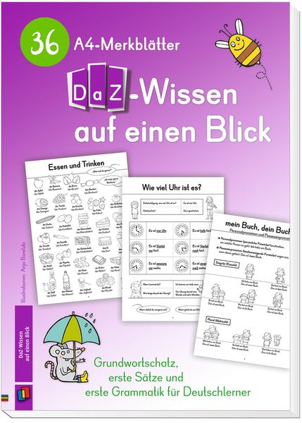 36 A4-Merkblätter DaZ-Wissen auf einen Blick