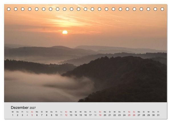 Produktbild: Saarland - unbekannte Sch&ouml;nheit (Tischkalender 2027 DIN A5 quer), CALVENDO Monatskalender