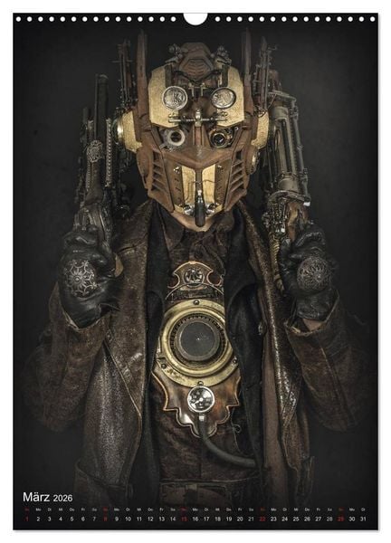 Produktbild: Steampunk Artwork (Wandkalender 2026 DIN A3 hoch), CALVENDO Monatskalender