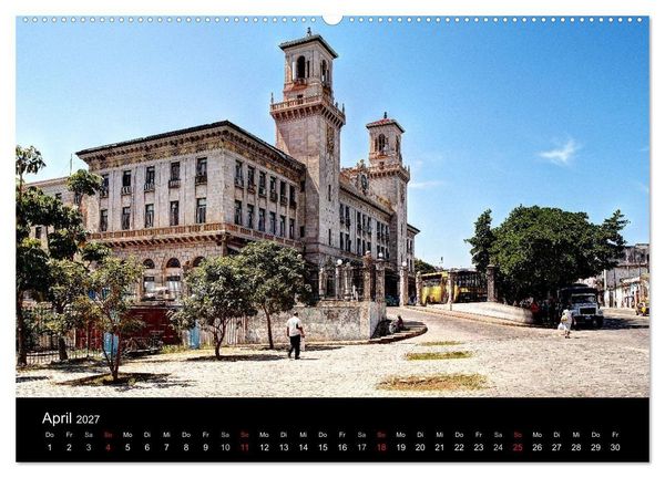 Produktbild: Havanna - Ansichten einer bemerkenswerten Stadt (hochwertiger Premium Wandkalender 2027 DIN A2 quer), Kunstdruck in Hochglanz