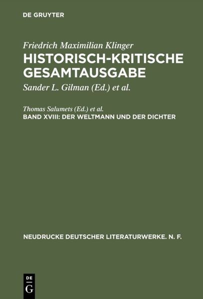 Produktbild: Der Weltmann und der Dichter