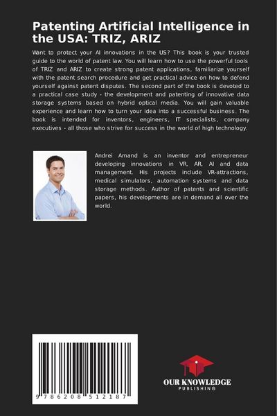 Produktbild: Patenting Artificial Intelligence in the USA: TRIZ, ARIZ