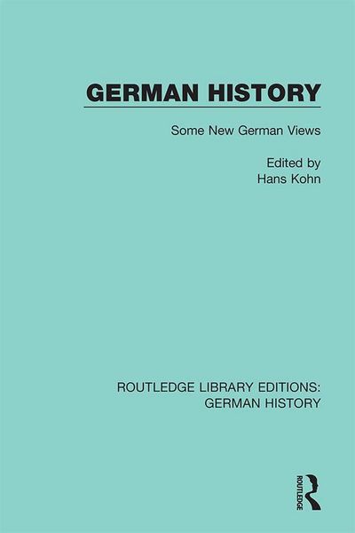 Produktbild: German History
