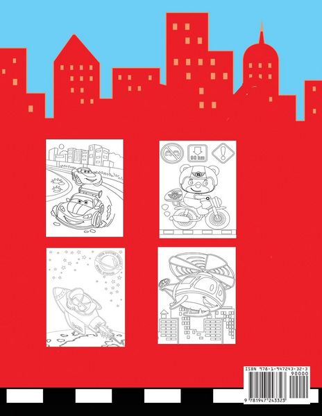Produktbild: Vehicle Coloring Book
