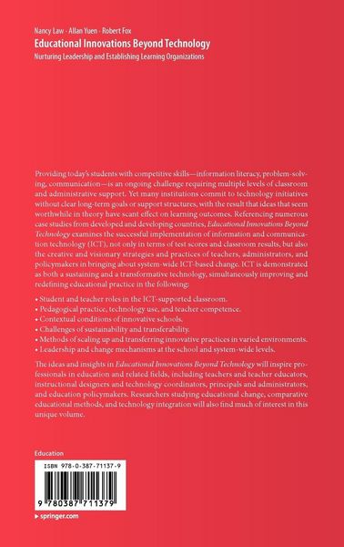 Produktbild: Educational Innovations Beyond Technology