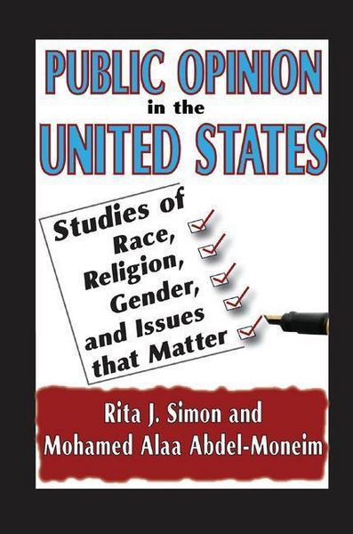 Produktbild: Simon, R: Public Opinion in the United States