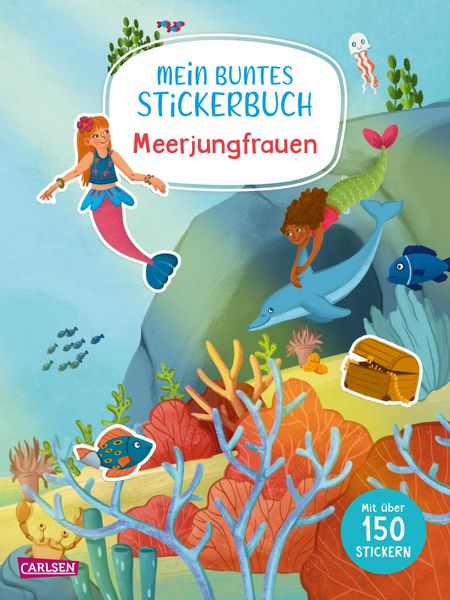 Produktbild: Mein buntes Stickerbuch: Meerjungfrauen