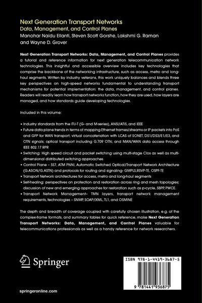 Produktbild: Next Generation Transport Networks