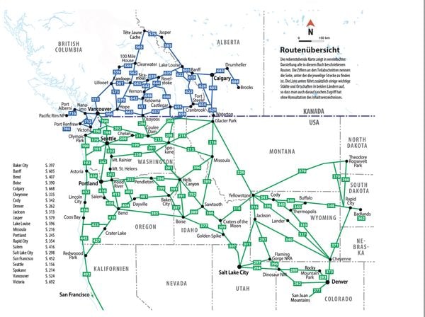 Produktbild: Reise Know-How Reiseführer USA Nordwesten