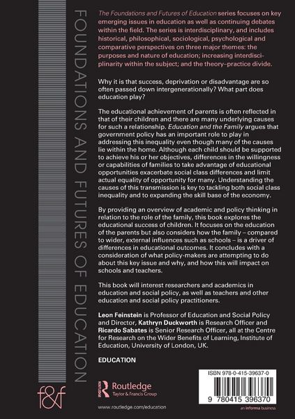 Produktbild: Education and the Family