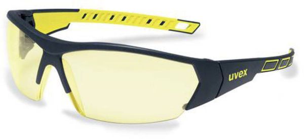 Uvex i-works 9194365 Schutzbrille Anthrazit, Gelb