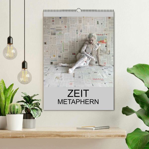 Produktbild: ZEIT METAPHERN (Wandkalender 2026 DIN A2 hoch), CALVENDO Monatskalender