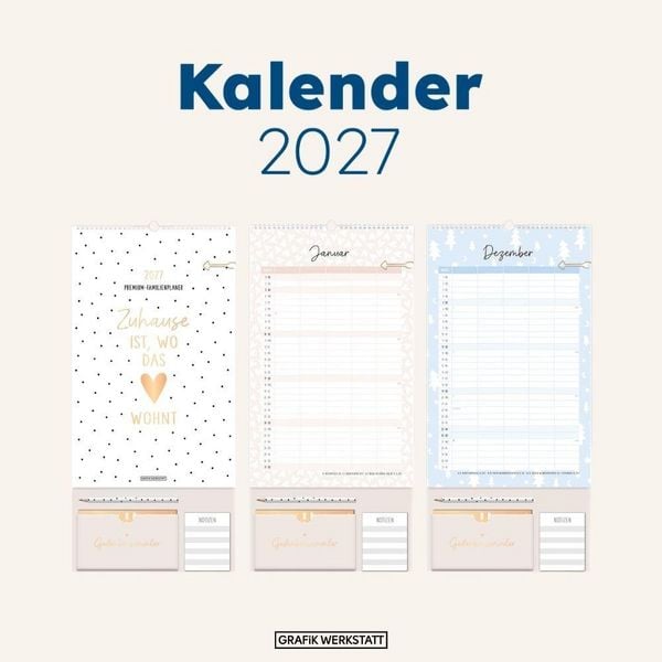 Produktbild: Premium-Familienplaner 2027