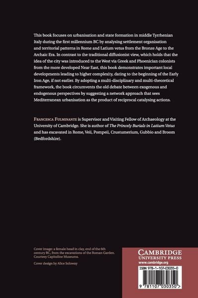 Produktbild: The Urbanisation of Rome and Latium Vetus