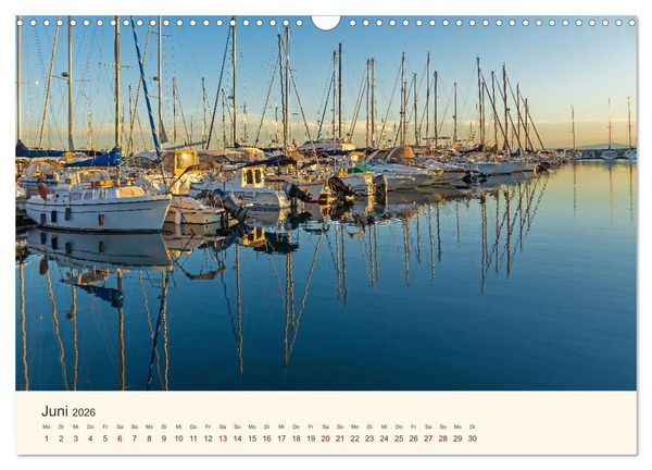 Produktbild: Wundersch&ouml;ne C&ocirc;te d'Azur (Wandkalender 2026 DIN A3 quer), CALVENDO Monatskalender