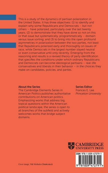 Produktbild: The Political Dynamics of Partisan Polarization