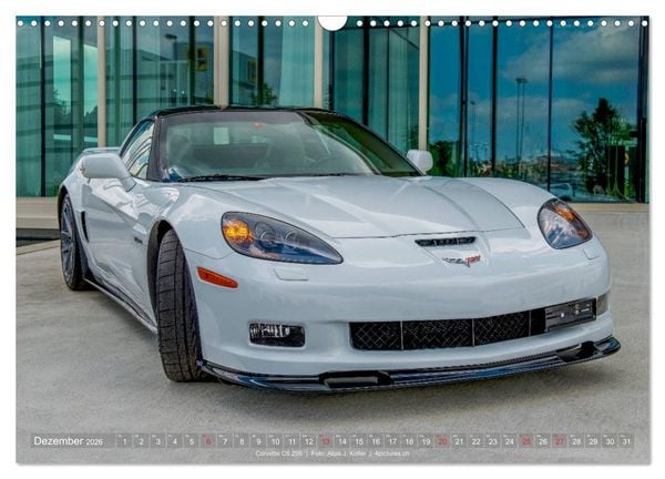 Produktbild: Corvette - Die US Ikone 2026 (Wandkalender 2026 DIN A3 quer), CALVENDO Monatskalender