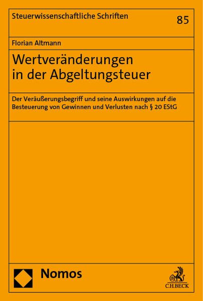 Produktbild: Wertver&auml;nderungen in der Abgeltungsteuer