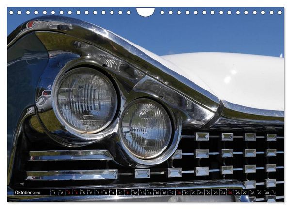 Produktbild: The art of mobility - american cars from the 50s & 60s (Part 2) (Wandkalender 2026 DIN A4 quer), CALVENDO Monatskalender