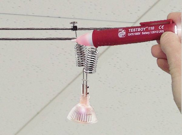 Produktbild: Testboy 110 Ber&uuml;hrungsloser Spannungspr&uuml;fer CAT III 1000V LED