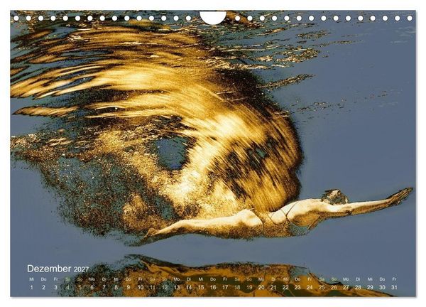 Produktbild: SCHWIMMGL&Uuml;CK (Wandkalender 2027 DIN A4 quer), CALVENDO Monatskalender