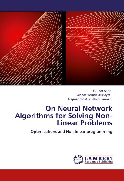 Produktbild: On Neural Network Algorithms for Solving Non- Linear Problems