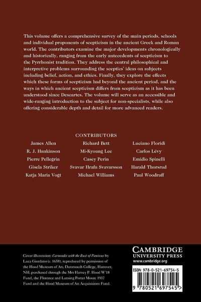 Produktbild: The Cambridge Companion to Ancient Scepticism