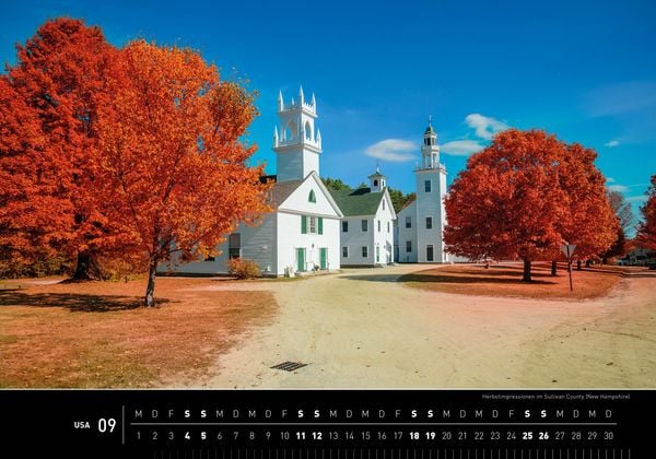 Produktbild: USA - Premiumkalender 2027