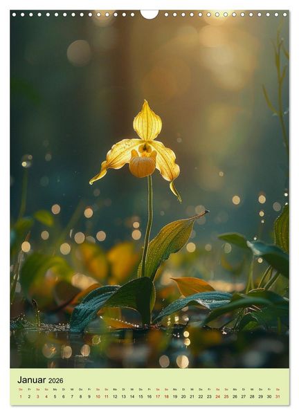 Produktbild: Orchideen Poesie (Wandkalender 2026 DIN A3 hoch), CALVENDO Monatskalender