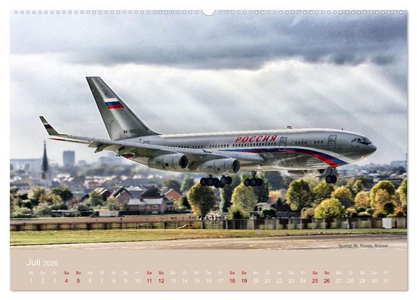 Produktbild: Art of Aviation - Kunstvolle Flugzeuge (hochwertiger Premium Wandkalender 2026 DIN A2 quer), Kunstdruck in Hochglanz