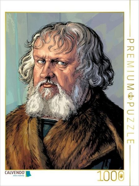 CALVENDO Puzzle Hieronymus Holzschuher (Original: 1526) | 1000 Teile Lege-Größe 64x48cm Foto-Puzzle für glückliche Stunden