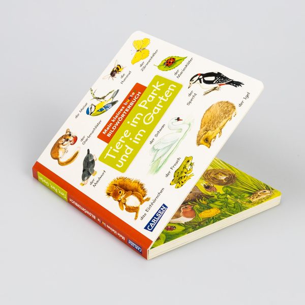 Produktbild: Mein kleines buntes Bildw&ouml;rterbuch: Tiere im Park und im Garten
