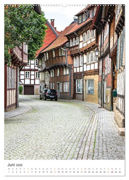 Produktbild: Die Stadt Hornburg (hochwertiger Premium Wandkalender 2026 DIN A2 hoch), Kunstdruck in Hochglanz