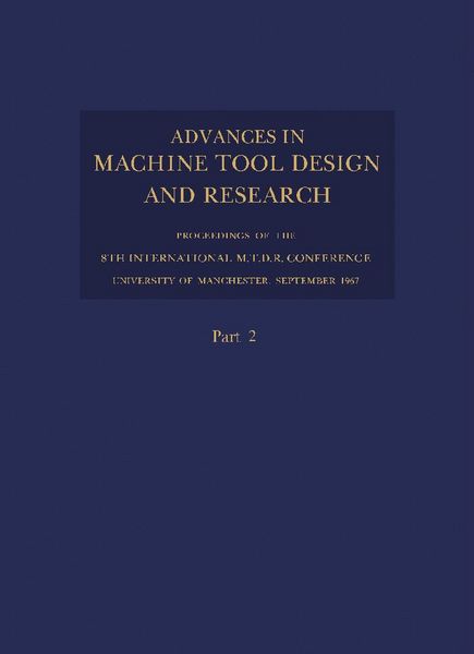 Produktbild: Advances in Machine Tool Design and Research 1967