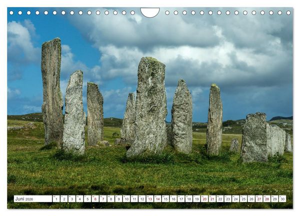 Produktbild: Schottlands wilde Inseln (Wandkalender 2026 DIN A4 quer), CALVENDO Monatskalender
