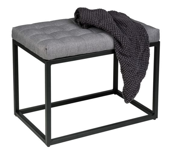 Produktbild: Bank mit Polster Mod. Amandola, 59 x 45,5 x 39 cm, belastbar bis zu 120 kg