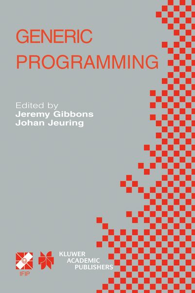 Produktbild: Generic Programming