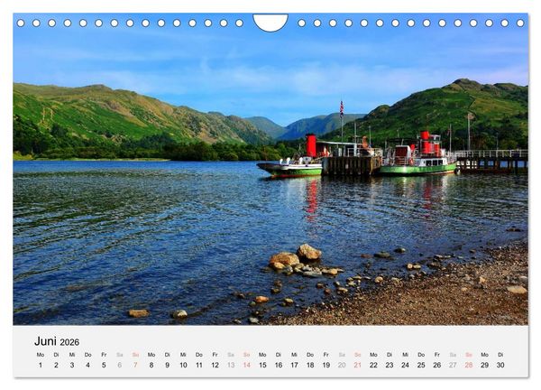 Produktbild: Sommer im Lake District (Wandkalender 2026 DIN A4 quer), CALVENDO Monatskalender